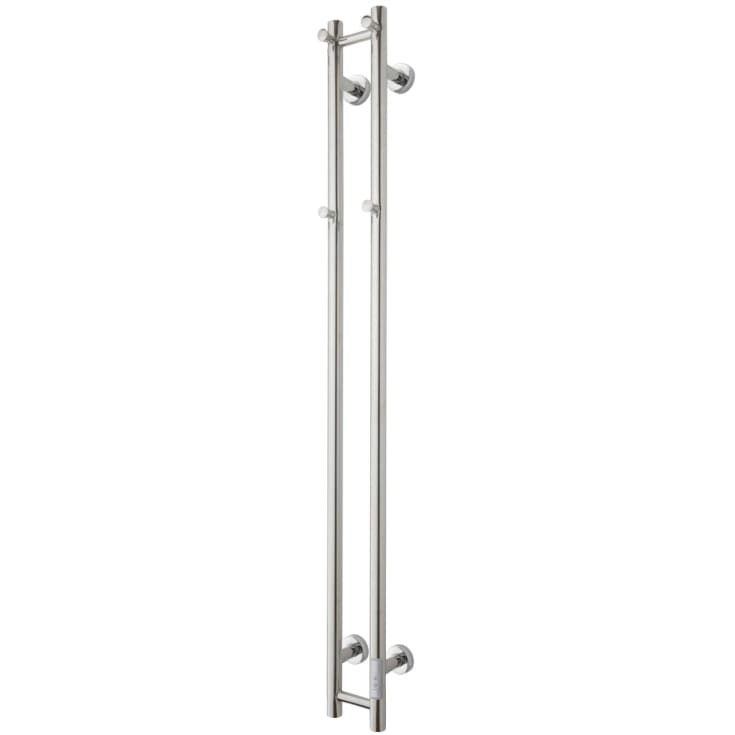 TVS Eldo 2 håndkletørker, el, 14x140 cm, polert rustfritt stål