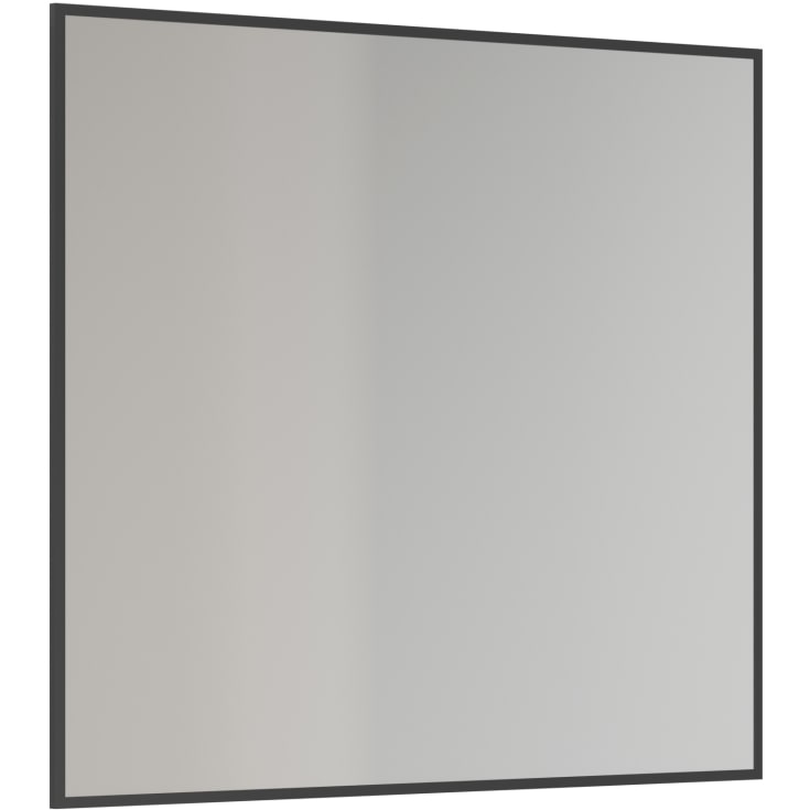 Dansani Mido+ Select spegel, 80,4x70,4 cm, svart