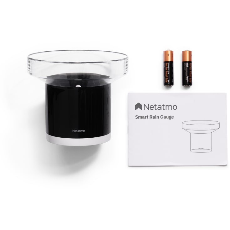 Netatmo väderstation + regnmätare smart hempaket
