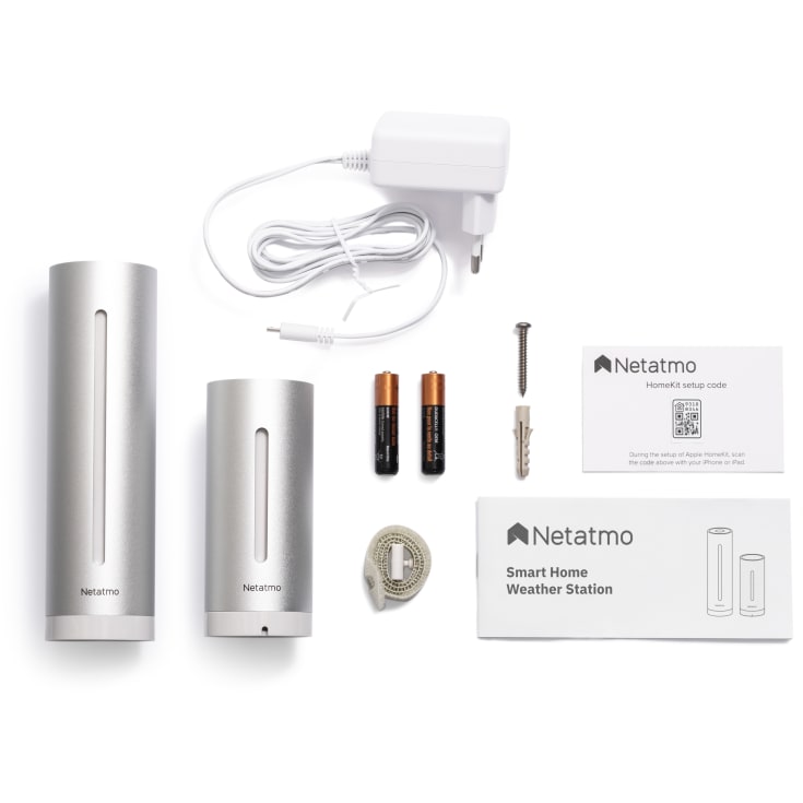 Netatmo väderstation + regnmätare smart hempaket