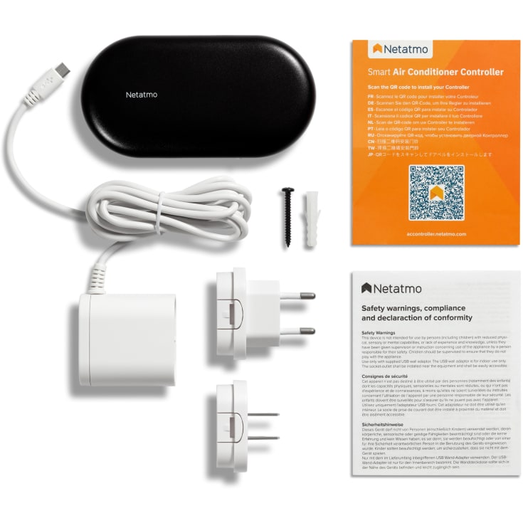 Netatmo luftkonditioneringskontroll