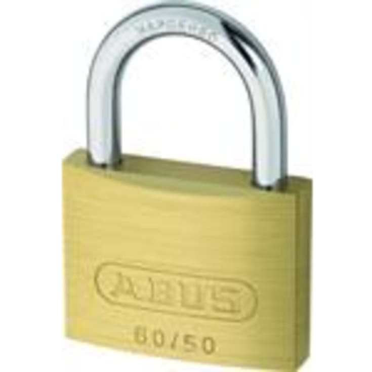 Abus 60/50 messing hængelås