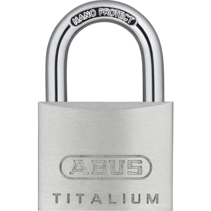 Abus Titalium 64TI/40 hængelås, rustfrit stål