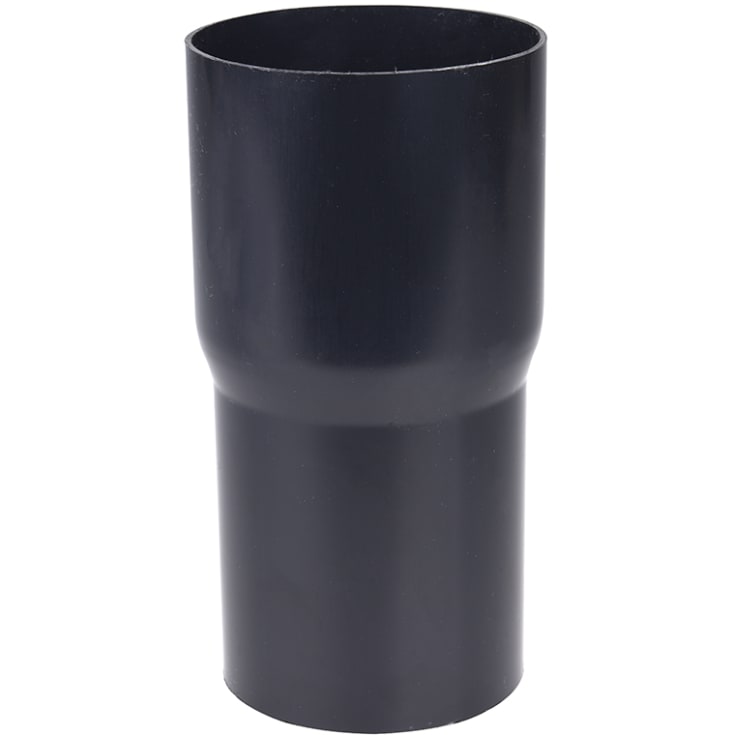 Plastmo rørsamlemuffe 110 mm, sort