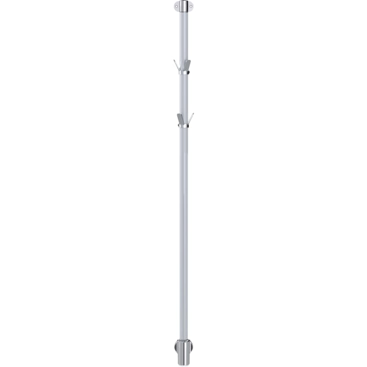 Pax Limbo håndkletørker, 75x1399 mm, hvit