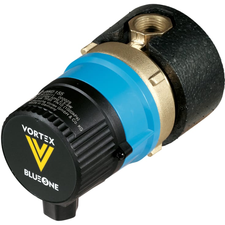 Vortex cirkulationspumpe 155 BWO-OT, uden termostat, brugsvand