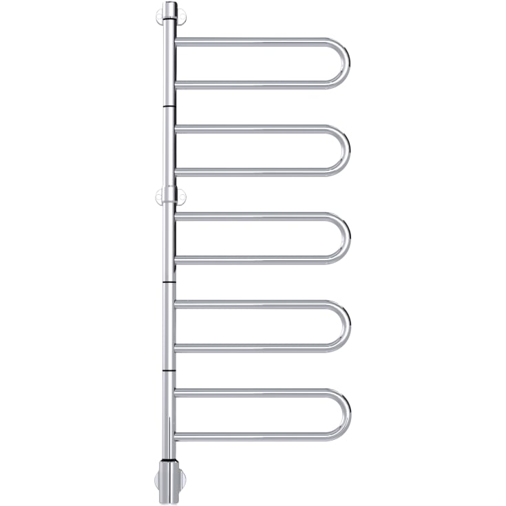 Pax Flex U håndklædetørrer, el, 45,4x115,3 cm, rustfrit stål