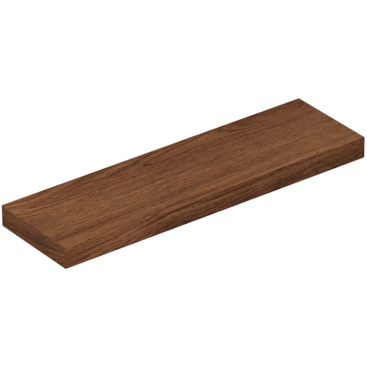 Dansani hylle, 50x14,5 cm, brun eik