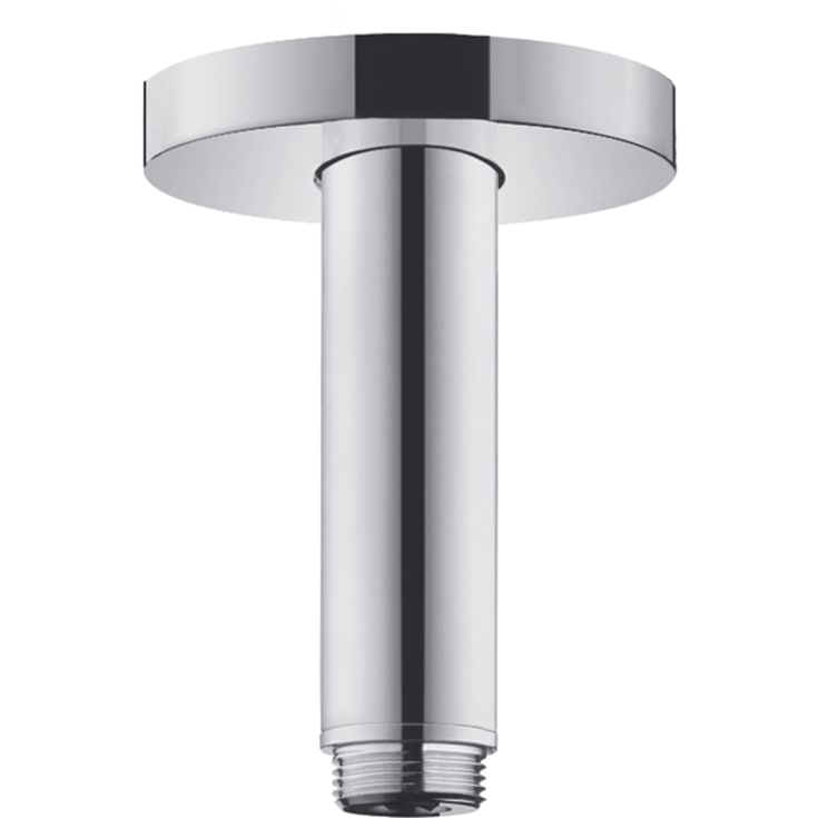 Hansgrohe S dusjarm, 10 cm, krom