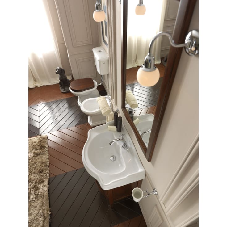 Lavabo Retro Low toilet, hvid