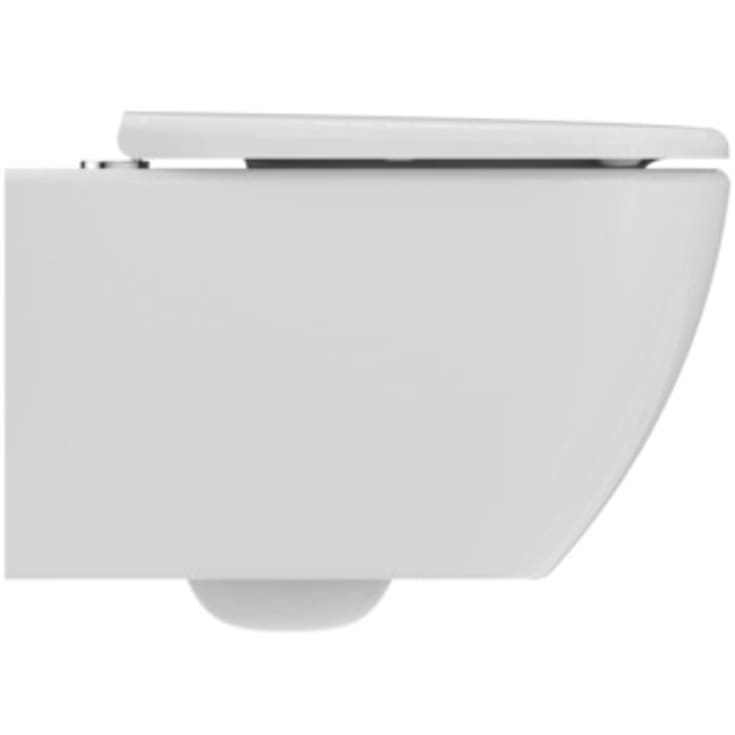 Ideal Standard Tesi væghængt toilet, uden skyllekant, hvid