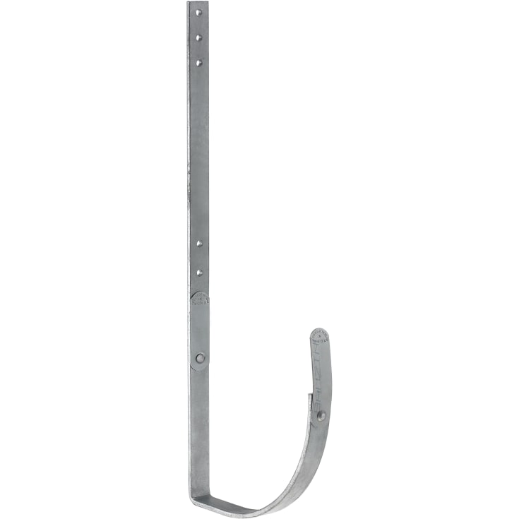 Rheinzink kvartrund rendejern lang, 333 mm