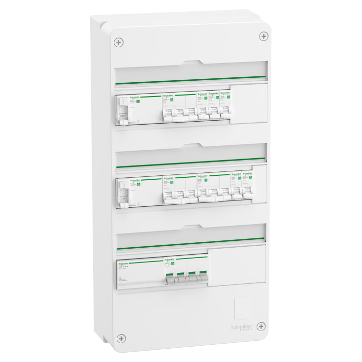 Boligsentral Resi9 3R 2xRCD, 5x1PN, 3x3PN MCB, R9HPDK32053