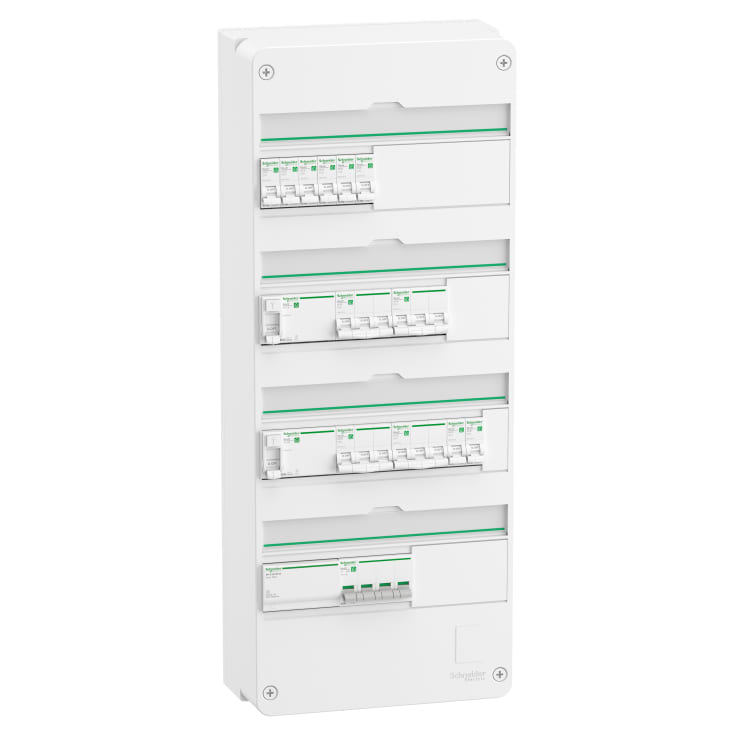 Boligsentral Resi9 4R 2xRCD, 8x1PN, 4x3PN MCB, R9HPDK42084