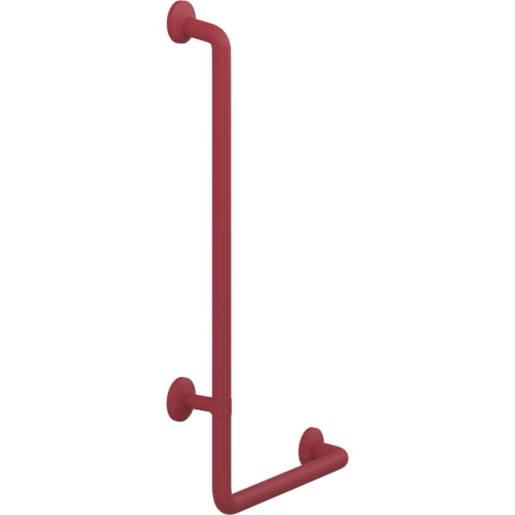 Pressalit Care Plus stödhandtag, 40x90 cm, venster, röd