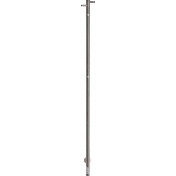 Kriss Uno Plus handdukstork, el, 3x148 cm, polerat rostfritt stål