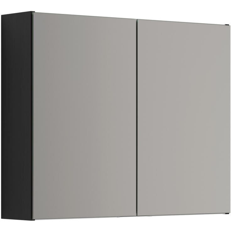 Dansani Mido+ Select speilskap, 80x64 cm, svart