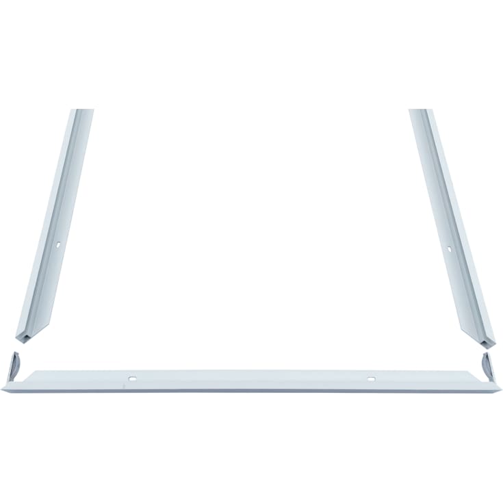 Green:ID Click-Fit indbygningsramme for LED panel 30x60 cm i hvid