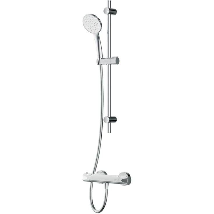 AM.PM Hit Thermostatic duschset, vattenbesparande krom