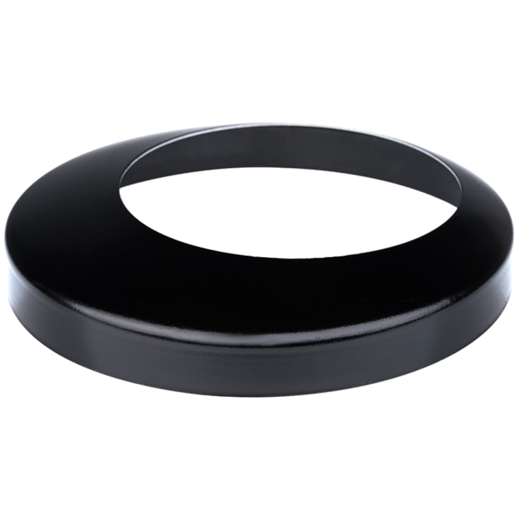 Plastmo Sort Stål kumkrage 75mm130mm