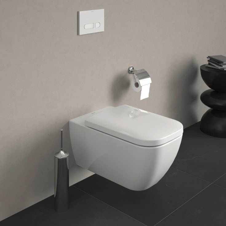 Duravit happy  D.2 toalettsete, avtagbar, hvit