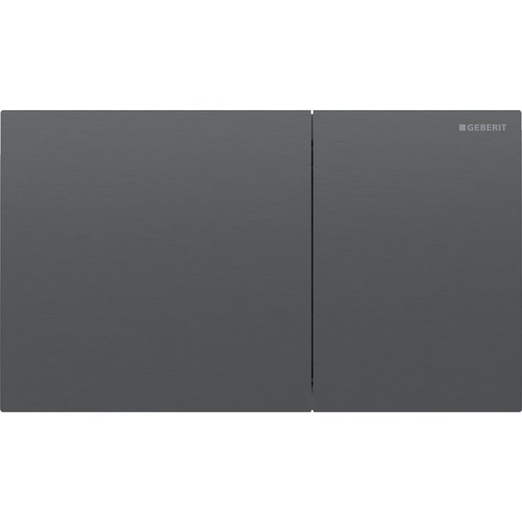 Geberit Sigma 70 betjeningsplate, sort krom