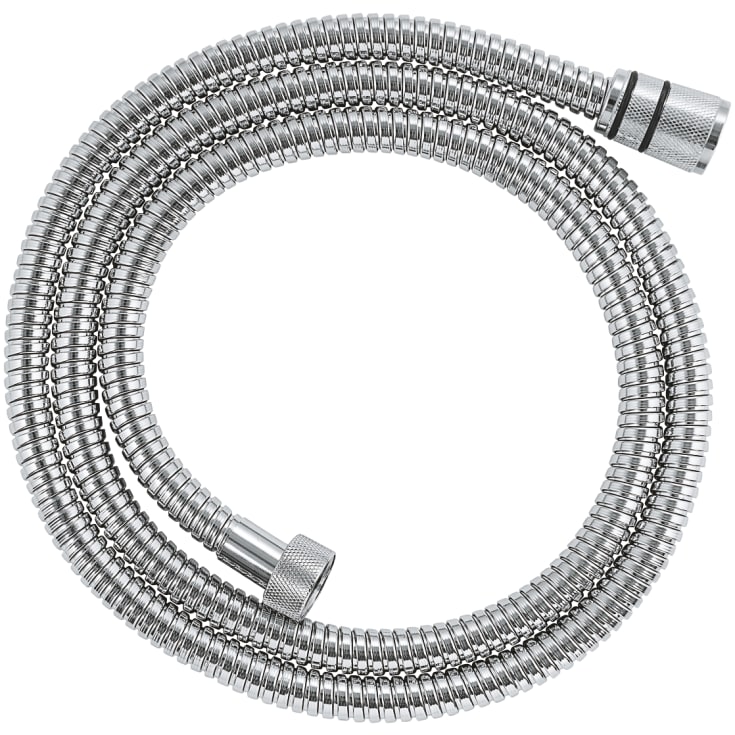 Grohe VitalioFlex Long-Life bruseslange, 1,5 meter, krom