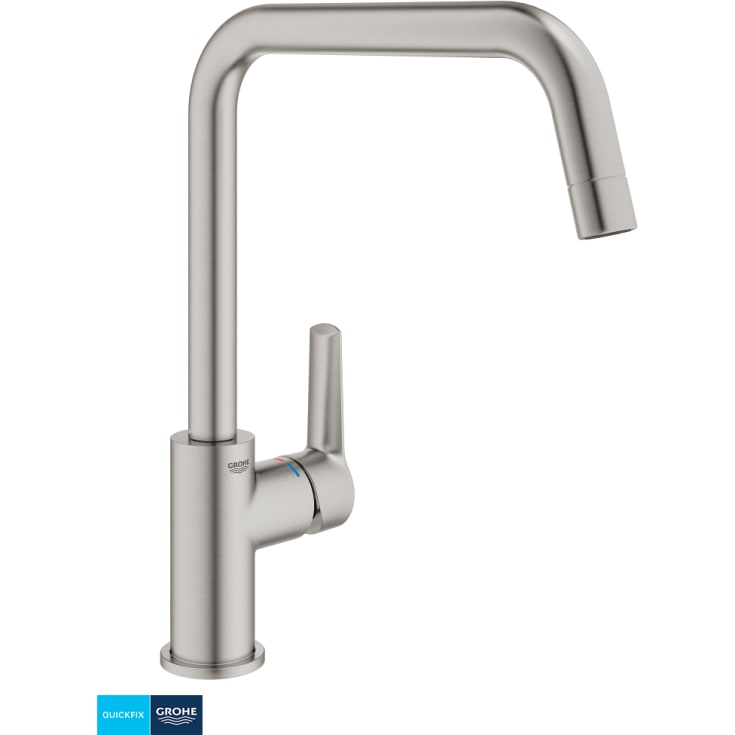 Grohe Quickfix Start köksblandare, stål