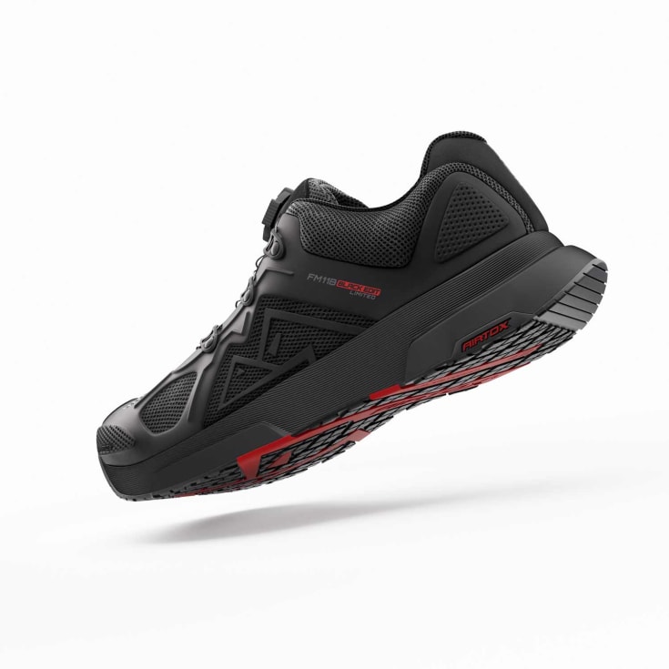 Airtox skyddsskor FM11B Black Edit, Whitelayer, S1-P, storlek 44