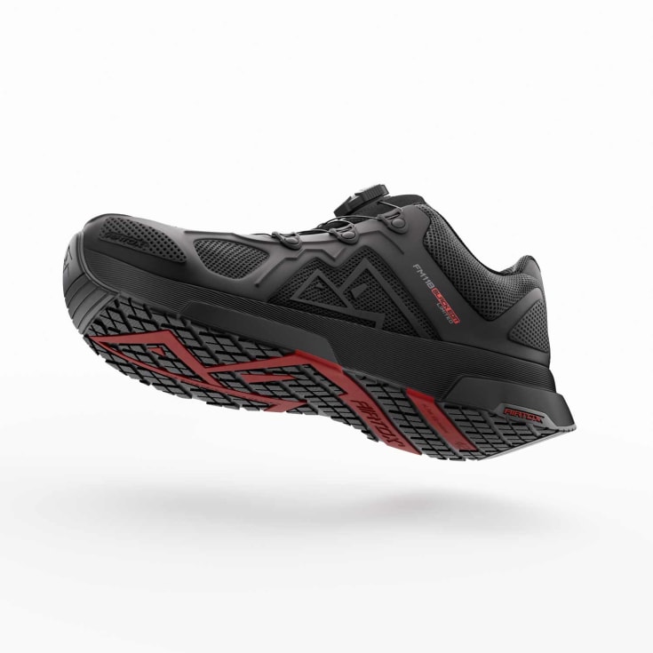 Airtox sikkerhetssko FM11B Black Edit, hvitt lag, S1-P, størrelse 41