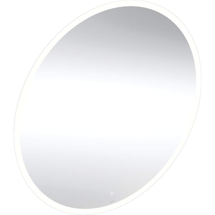 Geberit Option Round spegel med belysning, dimbar, Ø75 cm