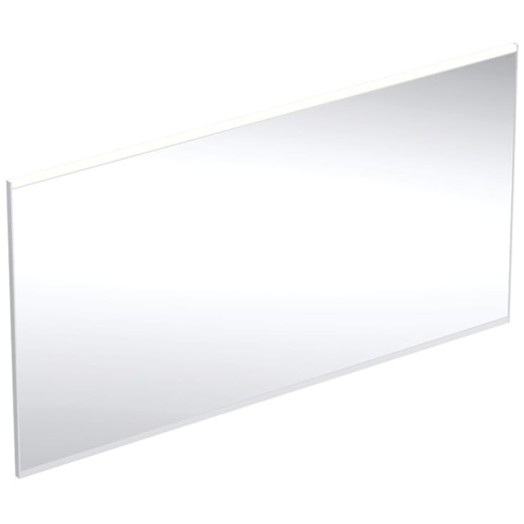 Geberit Option Plus Square speil med lys, dimbar, duggfri, 135x70 cm, aluminium