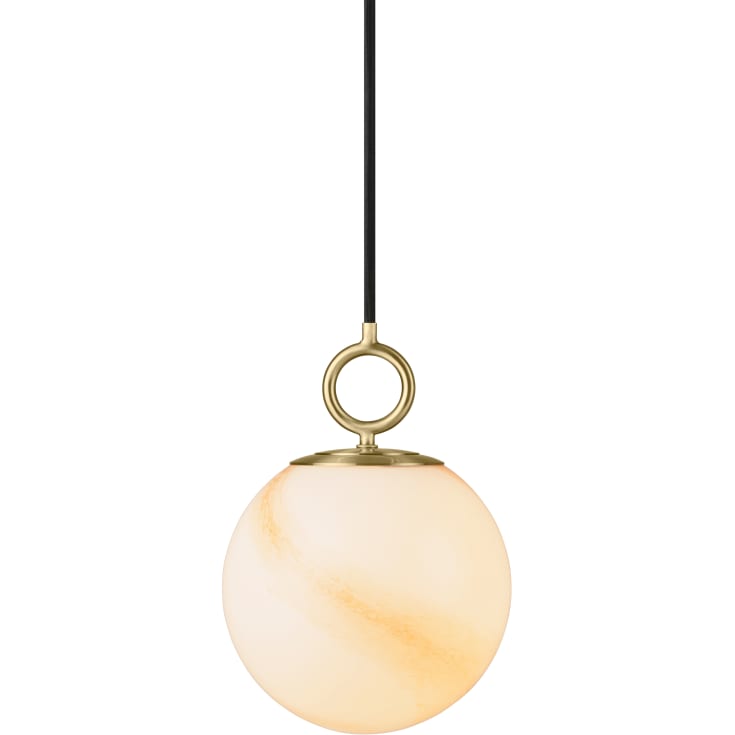 Halo Design Stockholm pendellampe, brun, Ø18 cm
