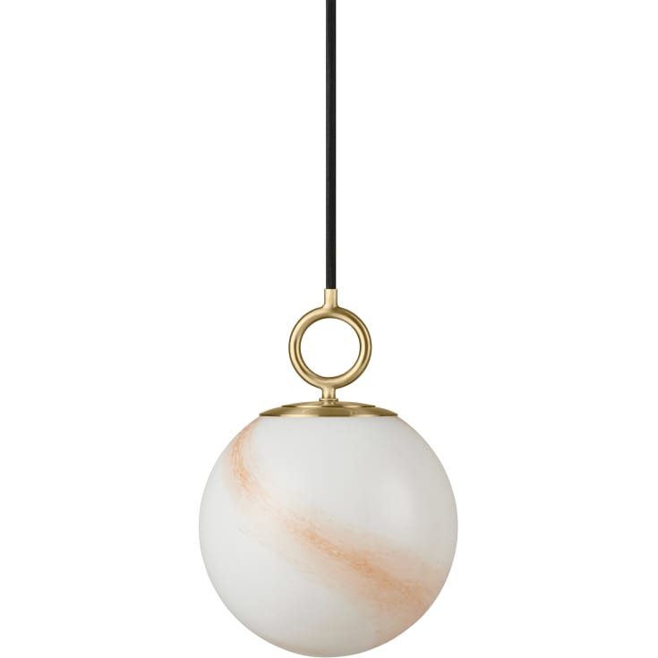 Halo Design Stockholm pendellampe, brun, Ø18 cm