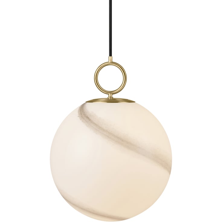 Halo Design Stockholm pendellampe, grå, Ø30 cm