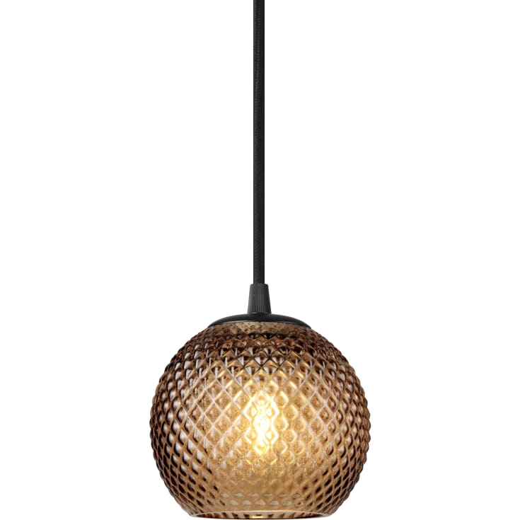 Halo Design Nobb pendellampe, ravfarget, Ø12 cm