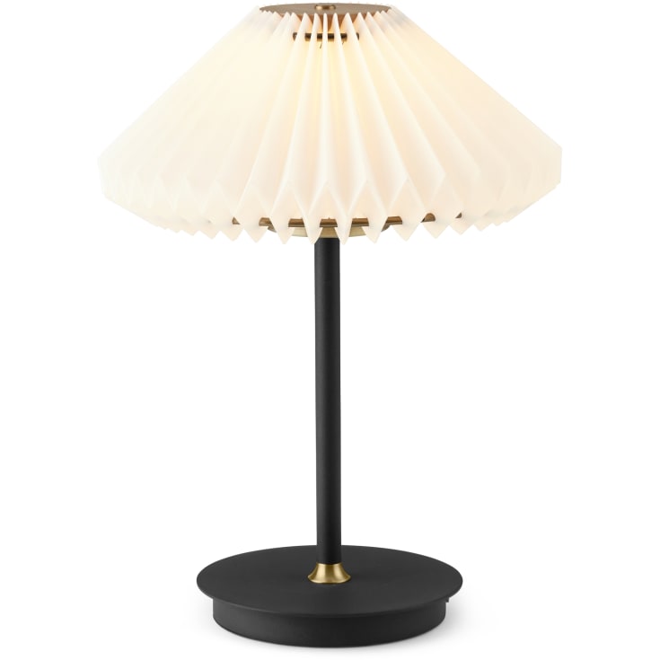 Halo Design Paris genopladelig bordlampe, sort