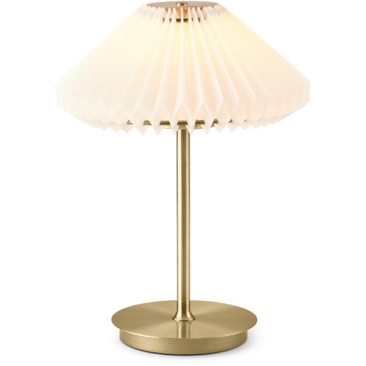 Halo Design Paris genopladelig bordlampe, messing