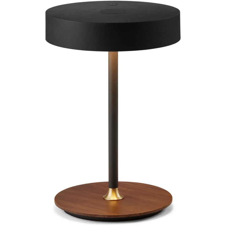 Halo Design On The Move oppladbar bordlampe, sort