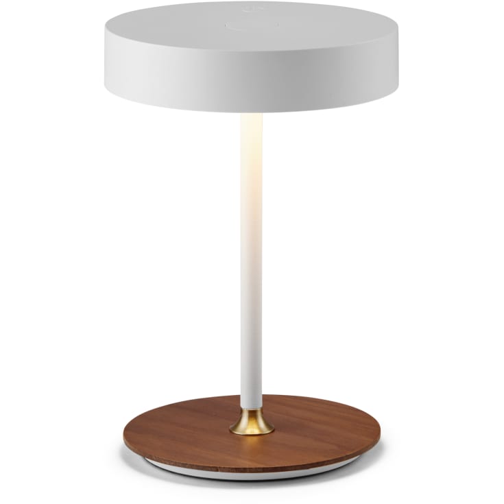 Halo Design On The Move oppladbar bordlampe, hvit