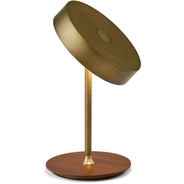 Halo Design On The Move oppladbar bordlampe, messing