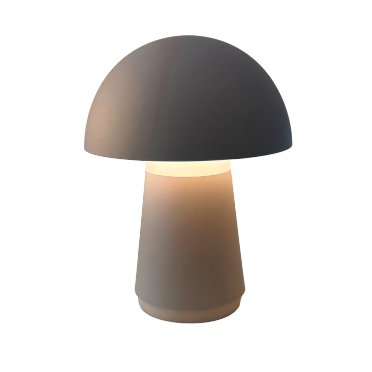 8 stk Veli Line genopladelig bordlampe, beige