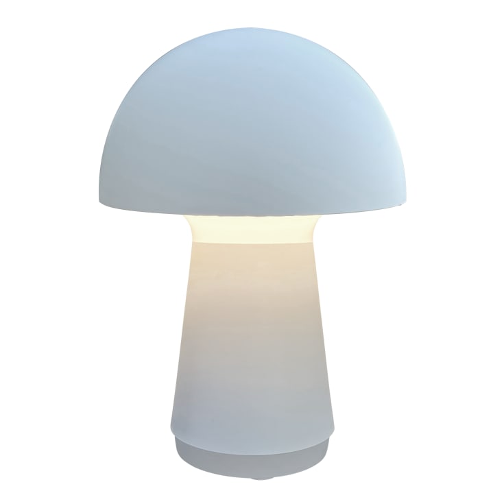 Veli Line uppladningsbar bordslampa, vit