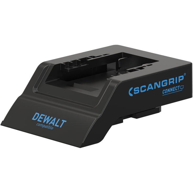 Connector til Scangrip CONNECT lampe og 18-V-Dewalt batteri
