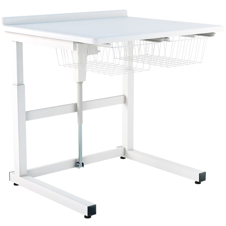 Pressalit Care skötbord, 80x90 cm, vit