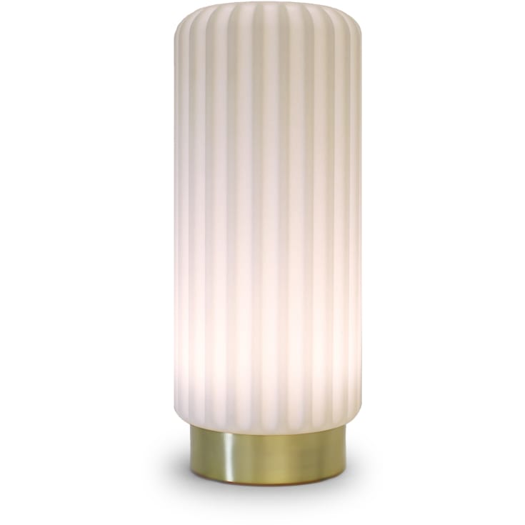 Atelier Pierre Dentelles genopladelig bordlampe, H29 cm, guld