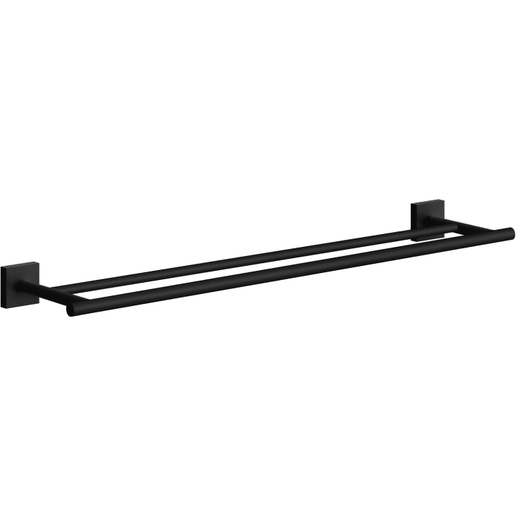 Smedbo House håndklædestang, 64,8 cm, mat sort