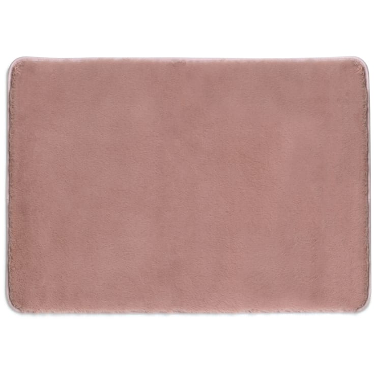 Hefe Fuzzy badematte, 40x60 cm, rosa