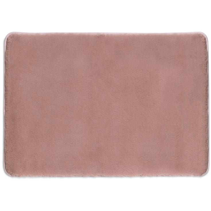 Hefe Fuzzy badrumsmatta, 40x60 cm, rosa