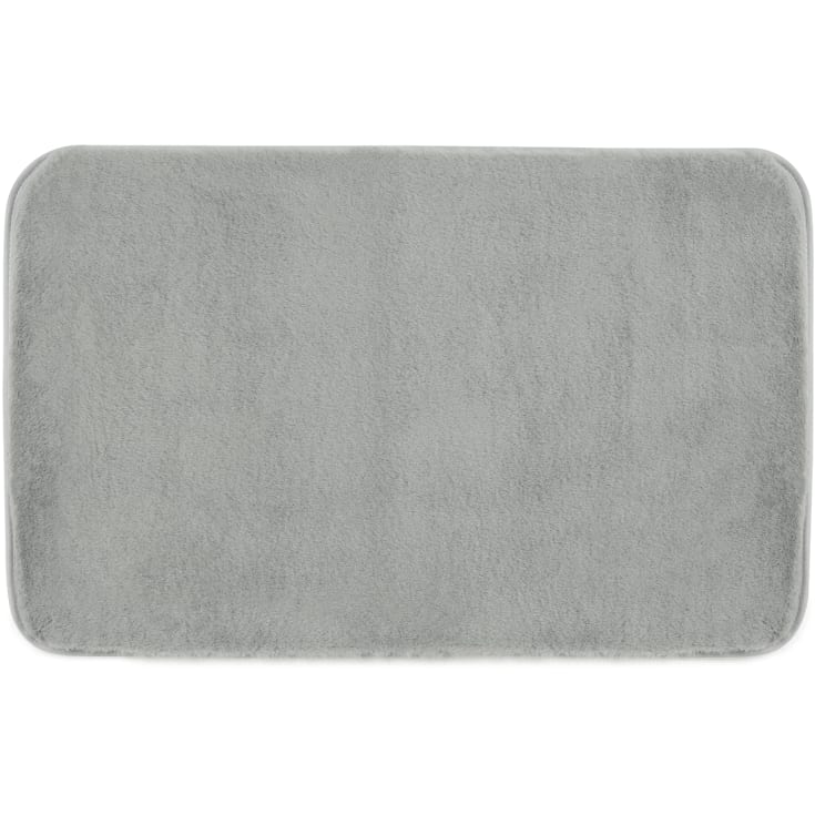 Hefe Fuzzy bademåtte, 50x80 cm, grå